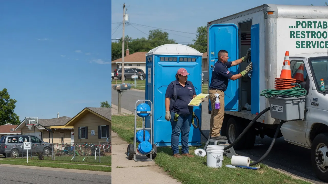 Portable Toilet Rental in Golden Gate, IL near me